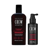 Shampoo Anticaida 250ml + Locion Tratamiento Anti-Hair Loss American  Crew